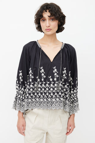 Ulla Johnson Eyelet Top Selected by The Curatorial Dept.