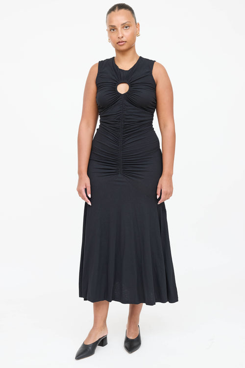 Ulla Johnson Ruched Cut Out Dress