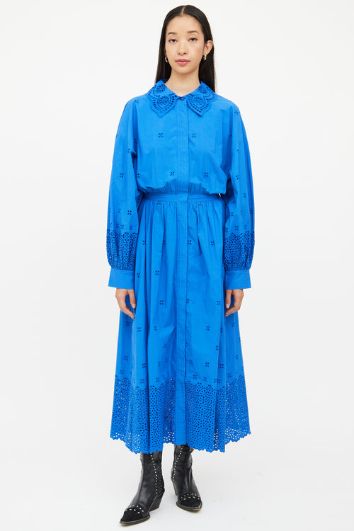 Ulla Johnson Blue Collar Adette Dress