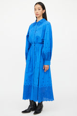 Ulla Johnson Blue Collar Adette Dress