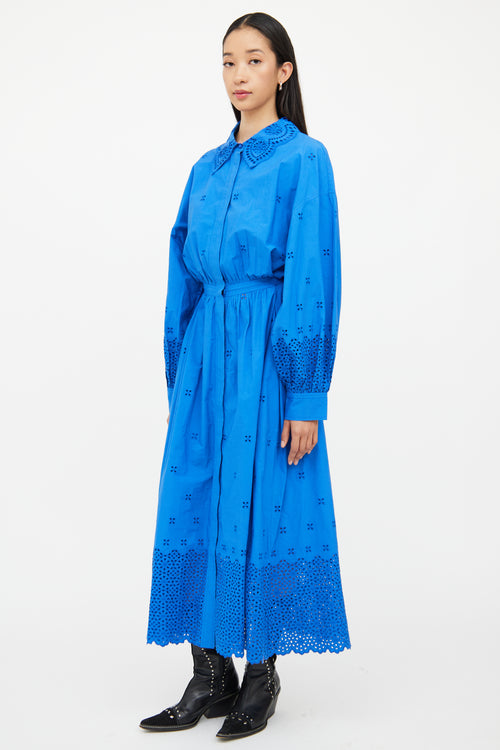 Ulla Johnson Blue Collar Adette Dress