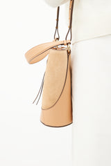 Ulla Johnson Brown Leather & Suede Esme Bucket Bag