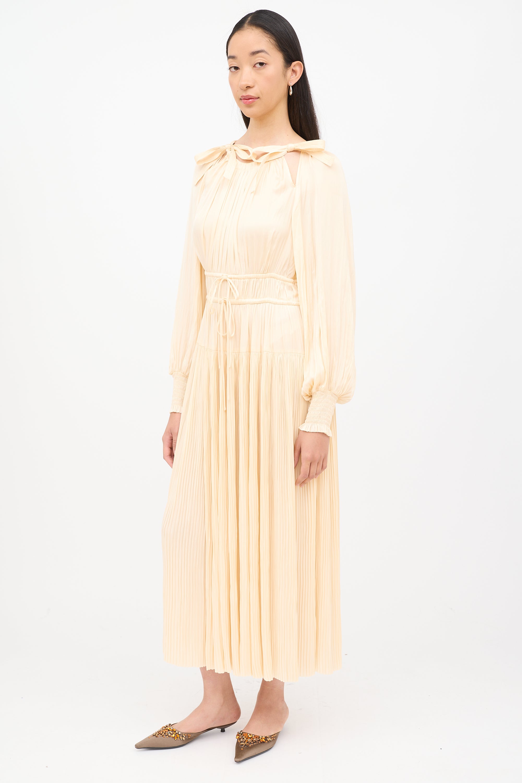 ulla johnson cream dress Ulla Johnson | Women's Camie Linen Mini in White Ivory Embroidered Minimalist Dress Size 4 | Evening Dress