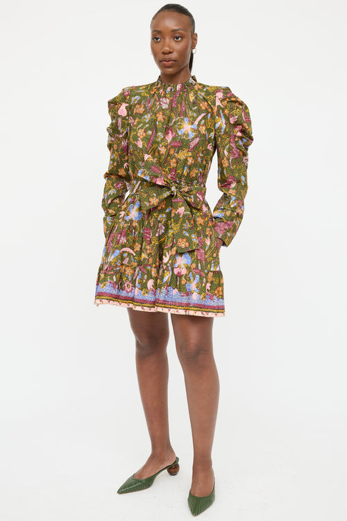 Ulla Johnson Cotton Floral Dress