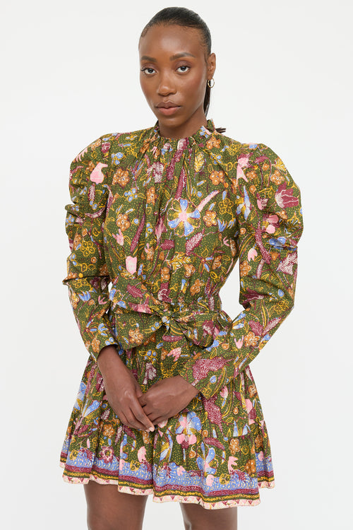 Ulla Johnson Cotton Floral Dress