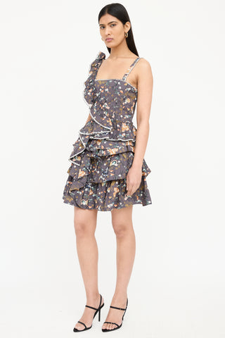 Ulla Johnson Floral Ruffle Set