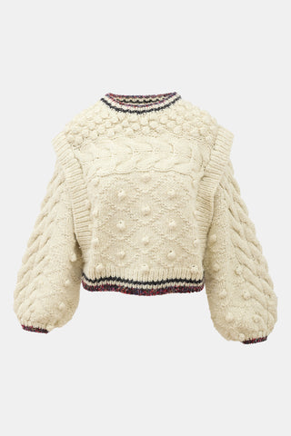 Ulla Johnson Merino Wool Sparkly Sweater