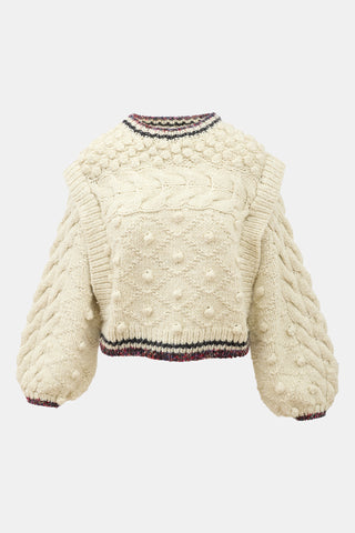 Ulla Johnson Merino Wool Sparkly Sweater