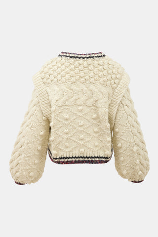 Ulla Johnson Merino Wool Sparkly Sweater