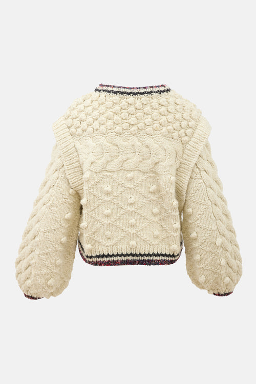 Ulla Johnson Merino Wool Sparkly Sweater