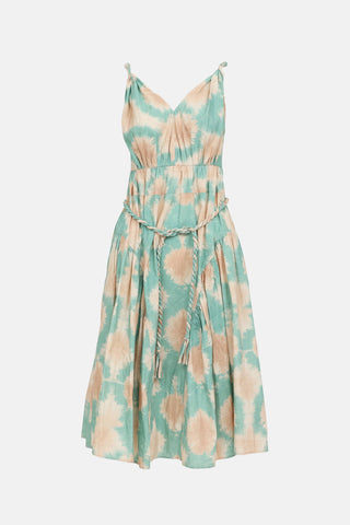 Ulla JohnsonCotton Tie Dye Maxi Dress