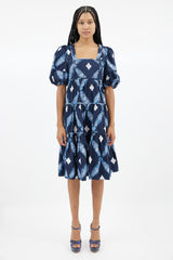 Ulla johnson discount nanette tie-dye midi-dress