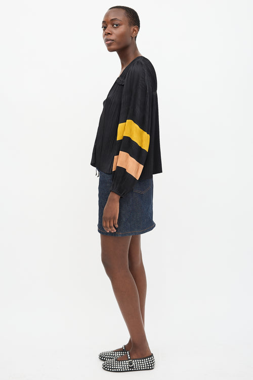 Ulla Johnson Pleated Tania Blouse