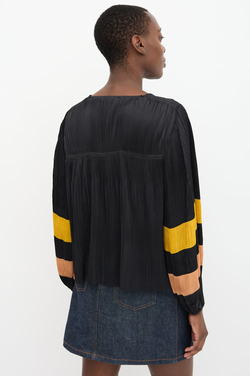 Ulla Johnson Pleated Tania Blouse