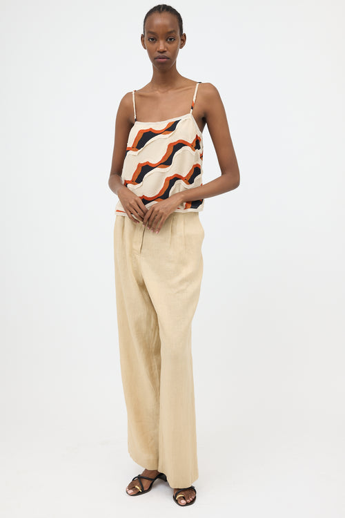 Ulla Johnson Printed Cali Tank Top