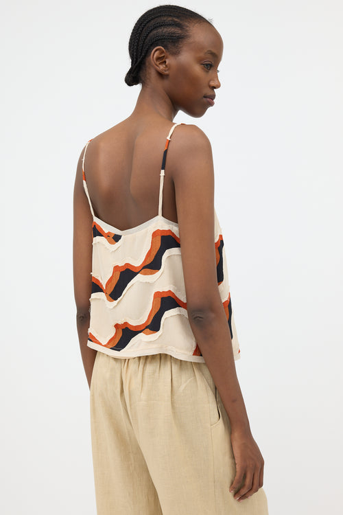 Ulla Johnson Printed Cali Tank Top