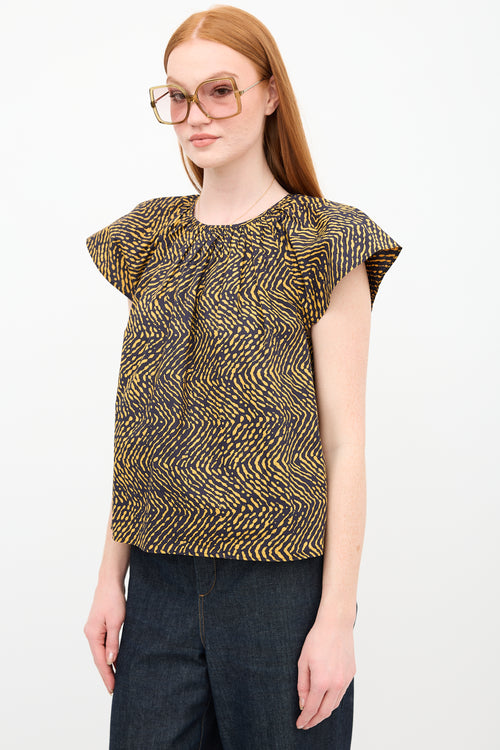 Ulla Johnson Printed Macie Blouse
