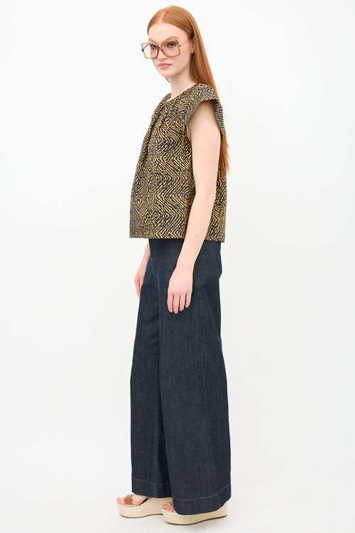 Ulla Johnson Printed Macie Blouse