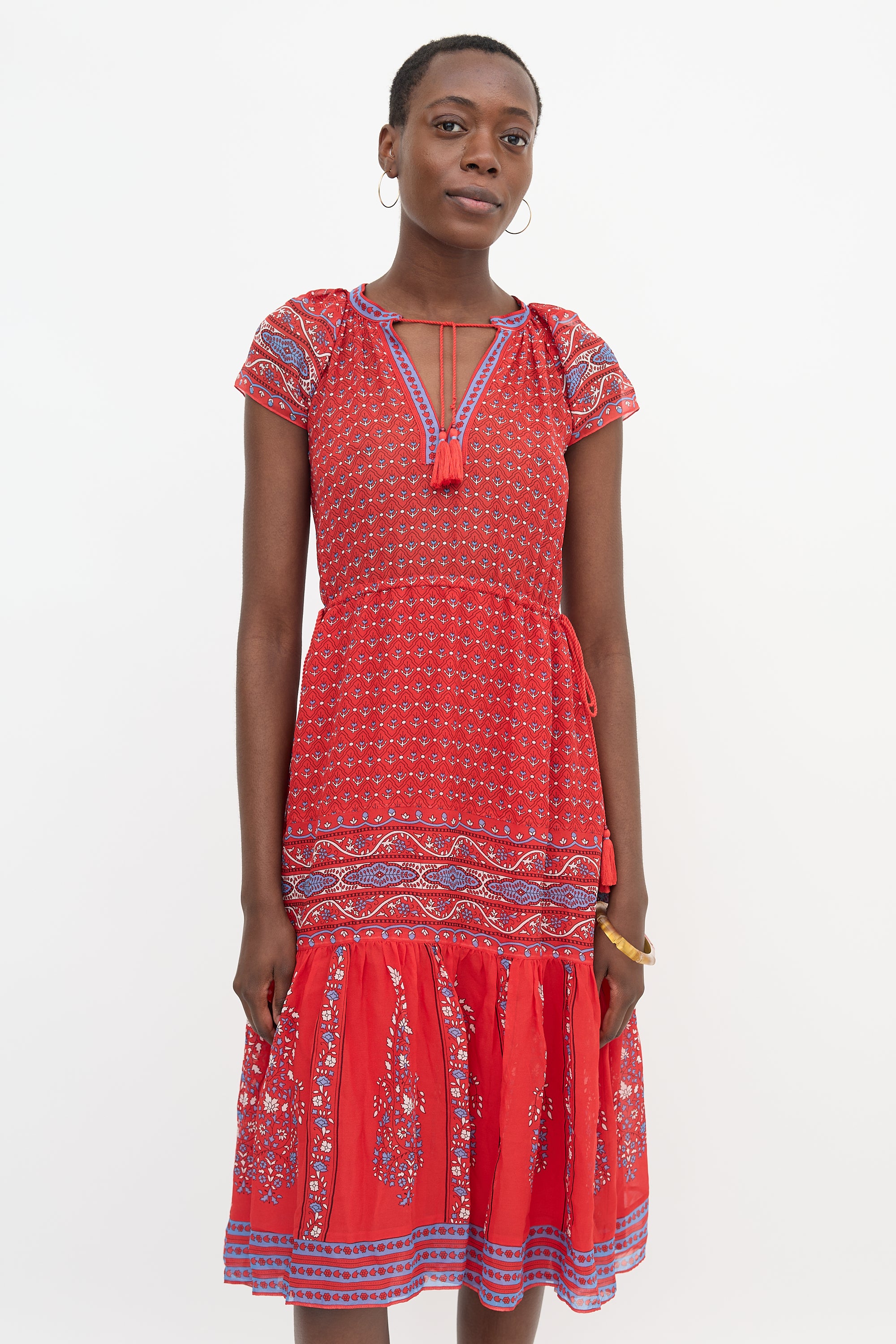 Ulla Johnson // Silk Sheer Floral Dress VSP Consignment Ulla Johnson // Silk Sheer Floral Dress VSP Consignment