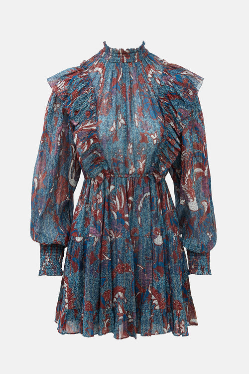 Ulla Johnson Plissé Vienne Dress