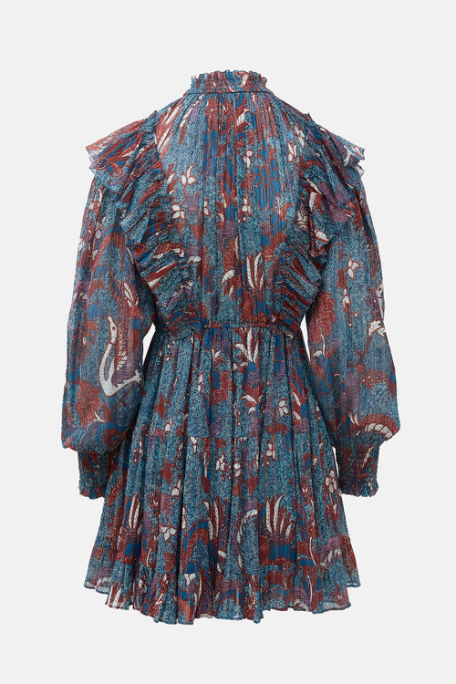 Ulla Johnson Plissé Vienne Dress
