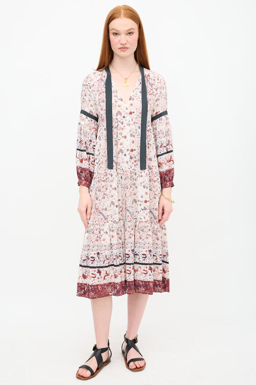Ulla Johnson Silk Floral Isabetta Dress