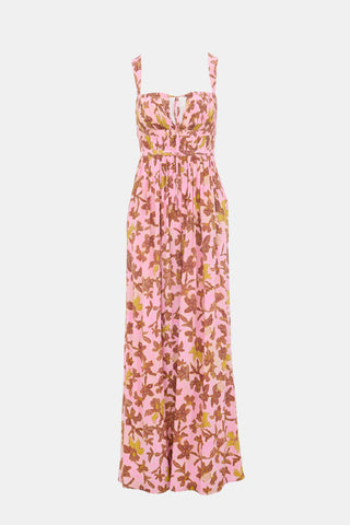 Ulla Johnson Silk Floral Josephine Jumpsuit