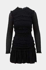 Ulla Johnson Silk Smocked Gia Dress