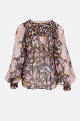 Ulla Johnson Printed Long Sleeve Top