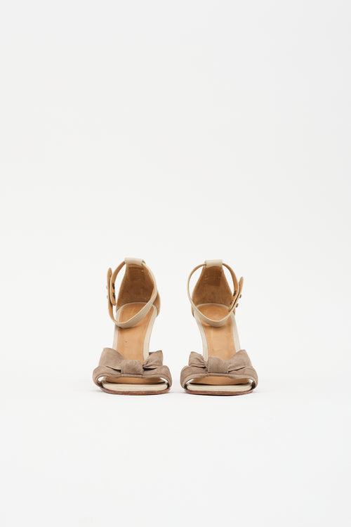 Ulla Johnson Suede Knot Sandal