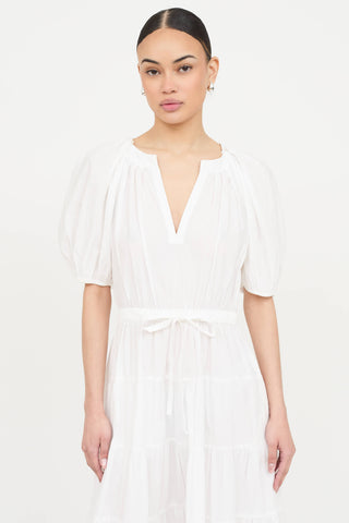 Ulla Johnson Tiered Pleated Dress