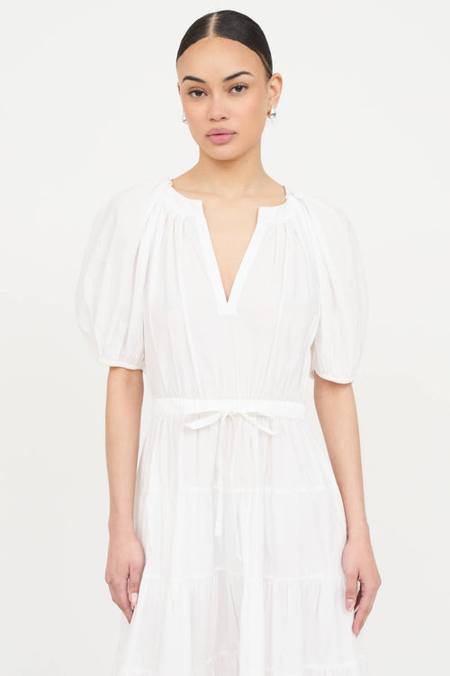 Ulla Johnson Tiered Pleated Dress