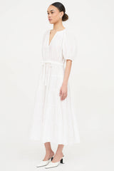Ulla Johnson Tiered Pleated Dress