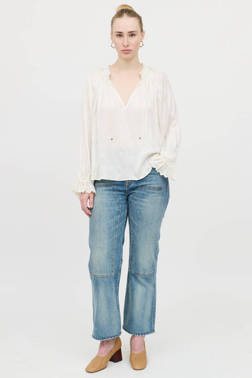  Embroidered Irene Blouse