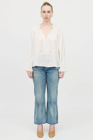  Embroidered Irene Blouse