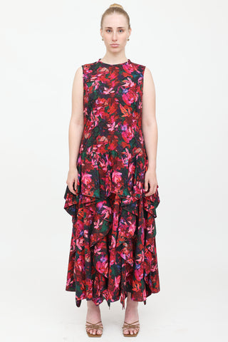 Ulla Johnson Floral Mural Dress
