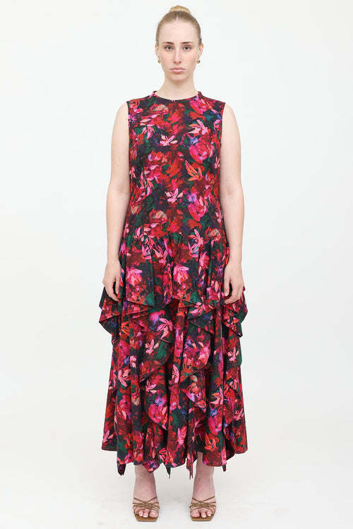 Ulla Johnson Floral Mural Dress