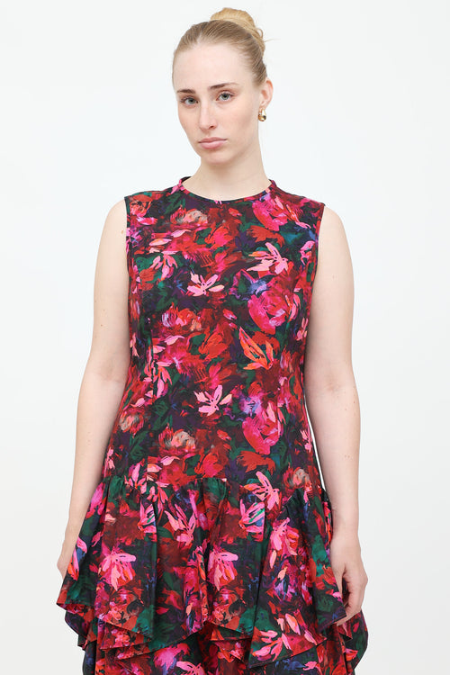 Ulla Johnson Floral Mural Dress