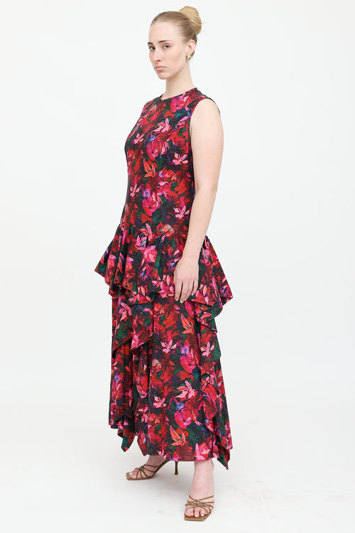 Ulla Johnson Floral Mural Dress