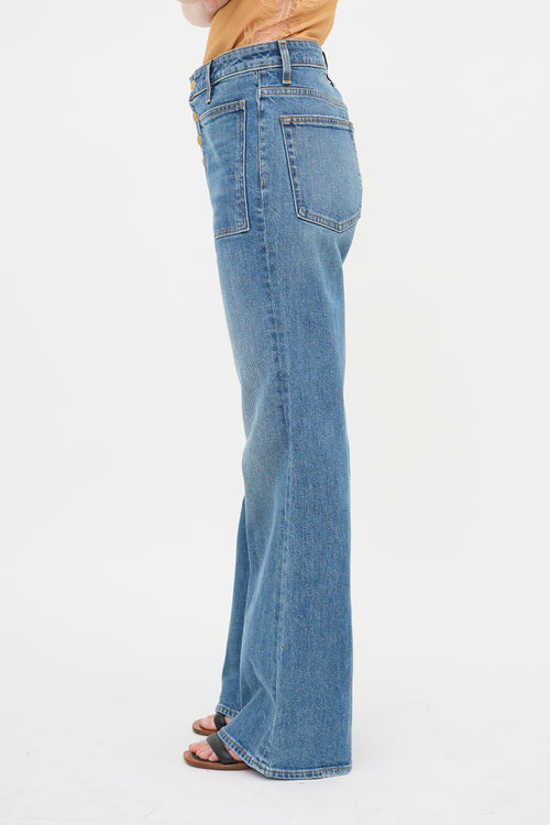 Ulla Johnson Lou Flared Leg Jeans