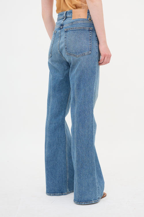 Ulla Johnson Lou Flared Leg Jeans