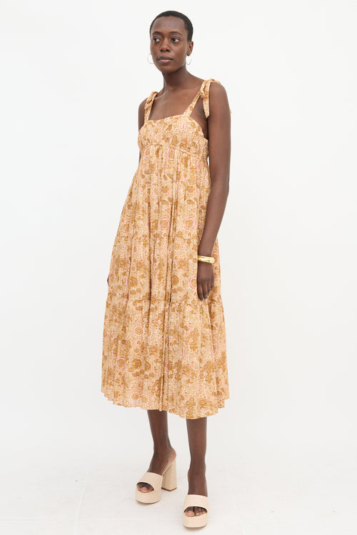 Ulla Johnson Floral Tiered Dress