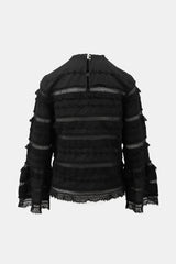 Ulla Johnson Dentelle Lace Long Sleeve Top