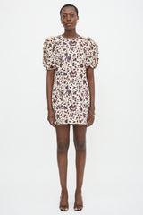 Ulla Johnson Floral Puff Sleeve Dress