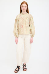 Ulla Johnson Floral Ardith Blouse