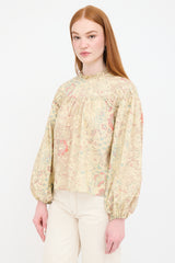 Ulla Johnson Floral Ardith Blouse