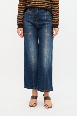 Ulla Johnson High Waist Billie Jeans