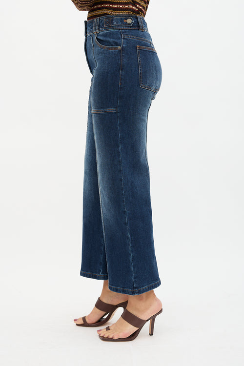 Ulla Johnson High Waist Billie Jeans
