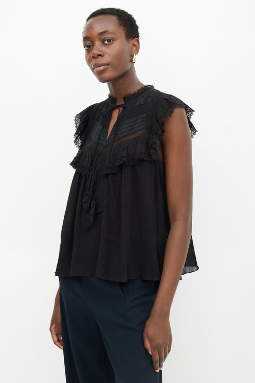 Ulla Johnson Lace Fannie Top