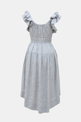 Ulla Johnson Linen Striped Dress